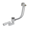 Ravak Vaňový sifón s napúšťaním cez prepad 80 B H/K, chróm X01504 | cena za ks