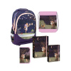 REYBAG Fairyland, školský set 5-dielny, batoh+peračník+taška na prezuvky+boxy na zošity A4 a A5