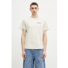 Bavlnené tričko Fjallraven Heavy Classic T-shirt béžová farba, jednofarebné, F87105