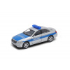 Welly 2016 Mercedes-Benz E-Class POLIZEI 1:34 strieborný s modrým pruhom