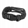 MULTIFUNKČNÝ NÁRAMOK PARACORD lano ČIERNY M