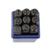 FESTA® Raznice ocelové 1/4“ 8 mm znaky 0-9 20973