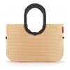 Reisenthel Loopshopper M Frame Raffia black 12 l