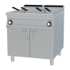 Fritéza plynová dvojitá 0,8 kW/l, 25+25 l s podestavbou | RM - F2/25-98G