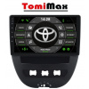 TomiMax Toyota, Citroen, Peugeot Android 14 autorádio s WIFI, GPS, USB, BT HW výbava: 8 Core 8GB+128GB HIGH