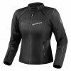 Dámska motocyklová bunda SHIMA RUSH 2.0 LADY BLK textilná čierna DARČEKY