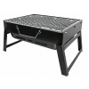 Gotel gril na drevené uhlie 35 x 27 cm (ZÁHRADNÝ TURISTICKÝ GRIL SKLADACIE BBQ OHNISKO)