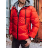Pánska prešívaná zimná bunda červená (tx3828) L