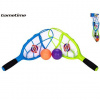 Gametime catch ball házecí hra 2ks raket 40cm s míčky 2ks v síťce