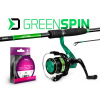 Prívlačový set Delphin GreenSPIN