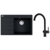 Set Franke Centro CNG 611-78 TL/7 + Franke Active New FN 4089.901 onyx 114.0637.510, 115.0653.398