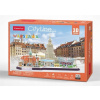 3D puzzle Cubic Fun Cityline Varšava 126 dielikov.