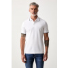 Karl Lagerfeld polo tričko pánske bavlnené 563203.745007 biela S