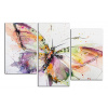Obraz na plátne Farebný motýlik 4104DX