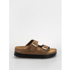 Birkenstock Arizona Flex Platform Nubuck Leather Narrow (dark tea) 39, hnedá