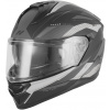 přilba N304-S REVO, NOX (černá matná, stříbrná, vel. XL)