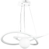 Interlook RLT-50CM-60W-W | | LED závesné svietidlo 60W | Štýlová 3D mesačná lampa