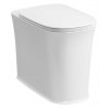 THE NEW YORKER WC misa 36,5x60cm, spodný/zadný odpad, biela