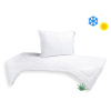 SET Přikrývka Aloe Vera 140x200cm celoroční 850g + Polštář UNICO AloeVera 70x90cm 900g