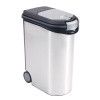 Curver Zásobník na krmivo 20 kg / 54 l metalický biely 214477