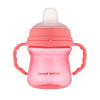 Hrnček so silikónovým náustkom Canpol babies FirstCup 150ml ružový