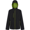 Regatta Professional Bunda Navigate TRA 705, softshellová COT36A705d8203-black/lime L Černá/lime zelená