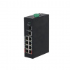Dahua Technology PFS3110-8ET-96-V2 Nespravované Fast Ethernet (10/100) Podpora napájení po Ethernetu (PoE) 10U Černá