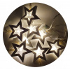 Lampy 10 LED drevené hviezdy pre batérie 10/15/c (Lampy 10 LED drevené hviezdy pre batérie 10/15/c)