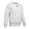 Pánská mikina Under Armour - SPECKLED FLEECE CREW-WHT | 1352018-112 | SM