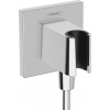 Hansgrohe FixFit E, kolienko s držiakom sprchy, chrómová, HAN-26889000