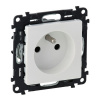 Legrand 753180 Zásuvka Valena LIFE s krytom, 1-násobná, 230V, biela
