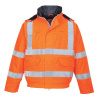 S773 Nehorľavá antistatická vetrovka Bizflame Rain Hi-Vis