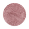 Kusový koberec Fluffy Shaggy 3500 rose kruh | Ayyildiz | Kruh 200 cm | Růžová Typ: kruh 160 cm