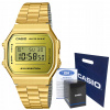 Dámske hodinky CASIO A168WEGM -9EF zlaté, hologram (Dámske hodinky CASIO A168WEGM -9EF zlaté, hologram)