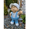 SÁDROVÁ FIGÚRKA - CHLAPEC V KLOBÚKU