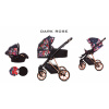Kombinovaný kočárek Musse Dark Rose 2v1 měděný