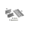 OEM Držiak k solárnym vanám pre panely š. 1038 mm, hrúbka 30 mm