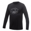 Triko dlouhé pánské SENSOR MERINO ACTIVE PT VAN LIFE SKI černé S