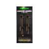 KORDA - Hotové montáže Leadcore Leader Heli Safe 1 m Gravel 2 ks