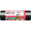 VIGO! Vrecia na odpad čierne 7 µm 60 l 50 ks