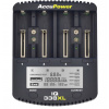 AccuPower IQ338XL nabíjačka na okrúhle akum. NiCd, NiMH, LiIon 10340, X-Cell BX-4000