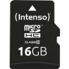 Intenso Class 10 - pamäťová karta Flash (adaptér microSDHC/SD je súčasťou balenia)