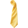 Premier Kravata Colours PR 750, saténová COT390750a3999-sunflower UNI Slunečnice