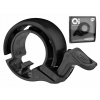 Mechanický zvonček oi 11976 22,2 mm (Bicykel zvonček Knog oi malá čierna 22,2 mm)