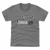 Chicago Blackhawks Detské - Connor Bedard Script 98 Gray NHL Tričko 14-16 rokov