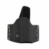 Kydexové púzdro na Glock 19 vonkajšie čierne pravák 45 mm