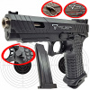 PIŠTOĽ NA GULIČKY ASG IMITÁCIA ZBRANÍ NA GULIČKY AIRSOFT GUN 6 mm +Terče