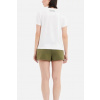 Dámsky kraťasový set - QS6804E 0SR biela / khaki - Calvin Klein M bílá/khaki