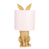 Golden & Pink nočná lampa RABBIT