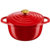 Kastról Tefal Kastról s pokrievkou 24 cm Air E2544655 červený (E2544655)